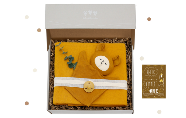 Die Baby "Süße Träume Premium-Box" ist das ideale Geburtsgeschenk.
