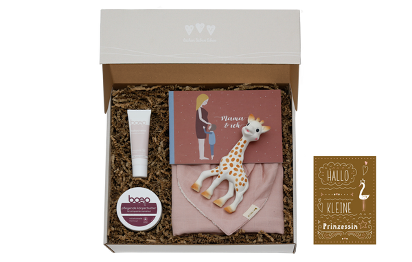 Die Baby Geschenkbox für Mädchen Mama & Ich Deluxe ist ein tolles Geschenk zur Geburt.