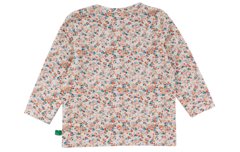 Das MINI Sweatshirt Blumenprint	von Freds World ist ein schönes Geburtsgeschenk.