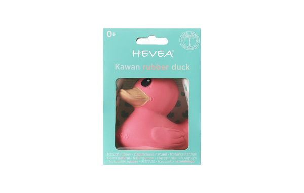 Bade- und Spielzeugente Kawan Mini von Hevea lachen lieben leben