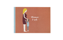 Das "Mama & Ich" Erinnerungsbüchlein von ava&yves bei lachen lieben leben ist ein tolles Geschenk zur Geburt.