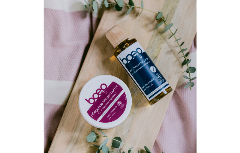 Das Körperöl von das boep 125ml ist ein tolles Geschenk zur Geburt.