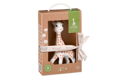 Sophie la girafe in Geschenkverpackung So'Pure von Vulli ist ein tolles Geburtsgeschenk.